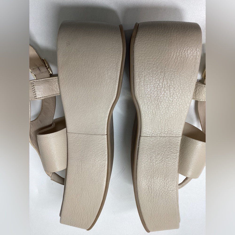 Free People Holt Ankle Strap Platform‎ Sandal Size 7.5 - Picture 9 of 14